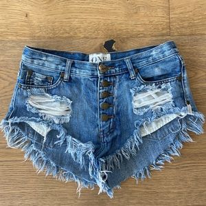 One Teaspoon Rollers shorts